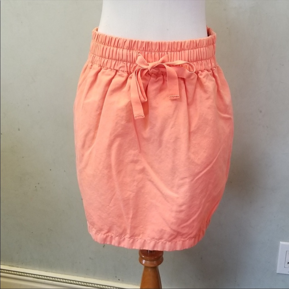 J.Crew orange mini skirt (N4)